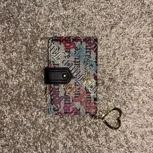Juicy Couture Multicolor Patterned Wallet